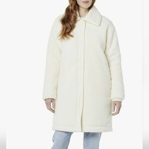 Amazon Essentials Women's Cream Teddy Jacket XXL
